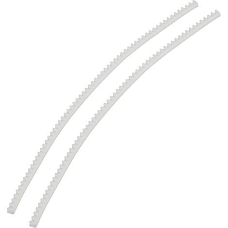 TRU COMPONENTS TC-KG032203 Protezione spigoli Trasparente (L x L x A) 10 m x 5.5 mm x 4 mm 10 m