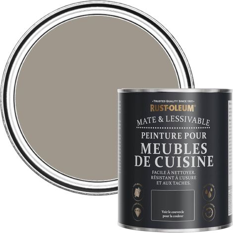Peinture Brune pour Meubles de Cuisine, Finition Mate - Truffe 750ml (1/5)