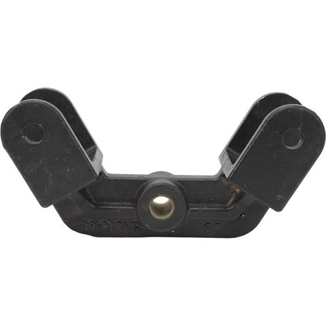 Connecteur de ressort à lames de remorque, bras à bascule à double arbre, connexion de ressort renforcée, bras à bascule tandem pour le remorquage de caravanes (1/5)