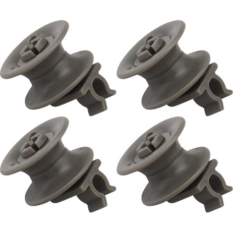 4pcs Roulettes Supérieures pour Égouttoir à Vaisselle 4581DD3002A Compatible avec LG LDF6920BB LDF6920ST Pièces de Rechange pour Lave-vaisselle (1/4)