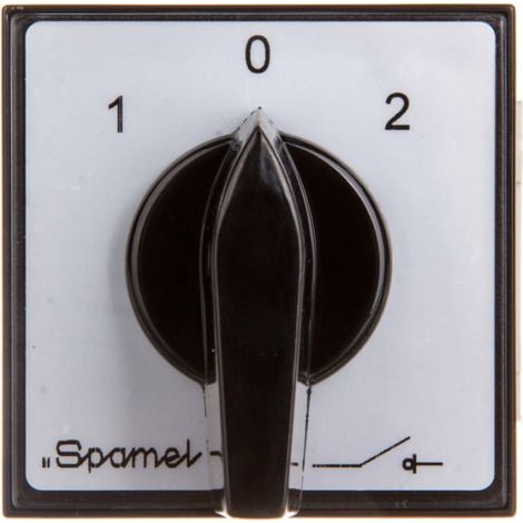 Interruttore a camme per rete generatore 1P 25A per rotaia ŁK25R-1.834S03