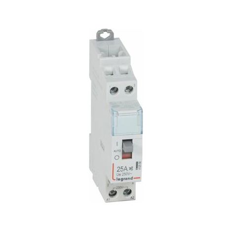 Contattore silenzioso con bobina 230 V 2P 250 V / 25 A 2 NA LEGRAND 412558