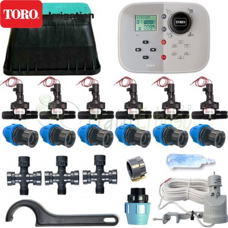 Kit irrigazione Toro Tempus a 6 zone 24V