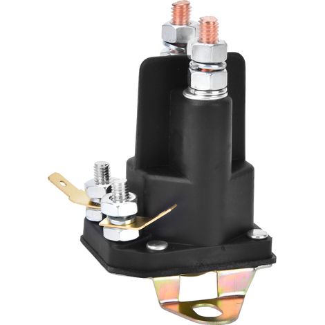 Relais de démarrage 100A Normalement Ouvert Contacteur Magnétique 12V DC Anti-Poussière avec 4 Bornes de Connexion (1/5)