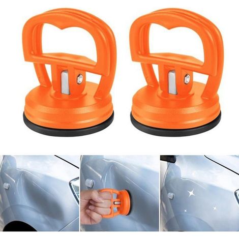 Extracteur De Bosses - Ventouse Réparation Carrosserie 5,7 cm - Pour Voiture Rétroviseur Surface Lisse - Kit 2 Pièces (1/5)