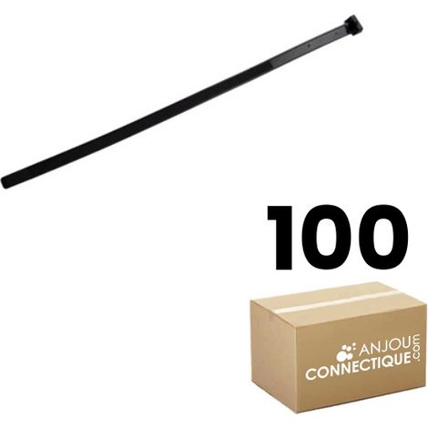Boîte plastique de 100 lanières démontable - tube de Ø 11 mm à Ø 18 mm - Ram