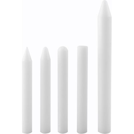 Lot de 5 outils de débosselage professionnels en nylon pour les dommages causés par la grêle sans peinture  outils de réparation, blancs. (1/3)