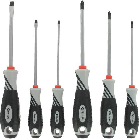 Juego de destornilladores var professional 6 piezas 3,2-6 mm (1/3)