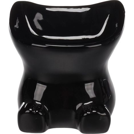 Gamelle en céramique pour chat Doby noire 120 ml - Flamingo - Flamingo (1/5)