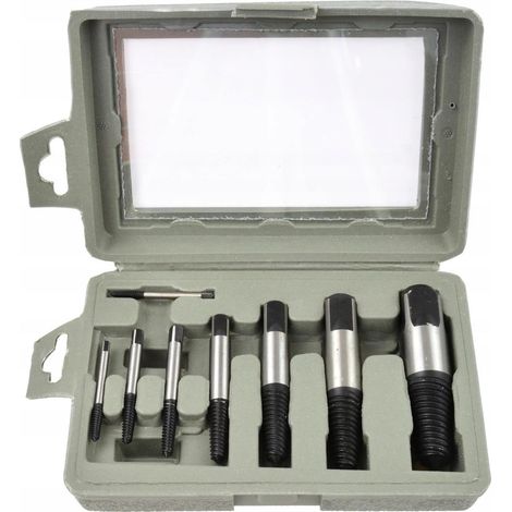 Kit extracteurs de vis geko métallique acier (1/3)