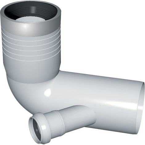SCELTO DA DESIVERO P.p. curva wc prolungata d.110 c/a. codice prod: DSV01059 (1/3)