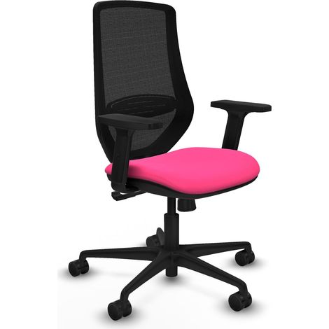 Piqueras y Crespo Mardos silla de escritorio polipiel rosa