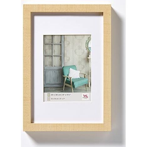 Walther Design EA520H Stockholm, Cornice di legno, Beige (Natura), 15 x 20 cm (1/5)