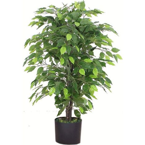 90cm Artificial Ficus Tree / Plant - Large Bushy Shape