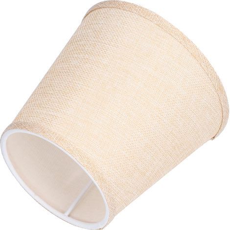Abat-Jour, matériau en Tissu Classique et Unique Clip d'abat-Jour en Tissu sur l'installation pour lustres et Lampes de Table pour Ampoules E14 (1/5)