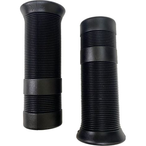 Puños Emgo 2025/02 para Harley-Davidson, 110 mm (1.1/8"), color negro.
