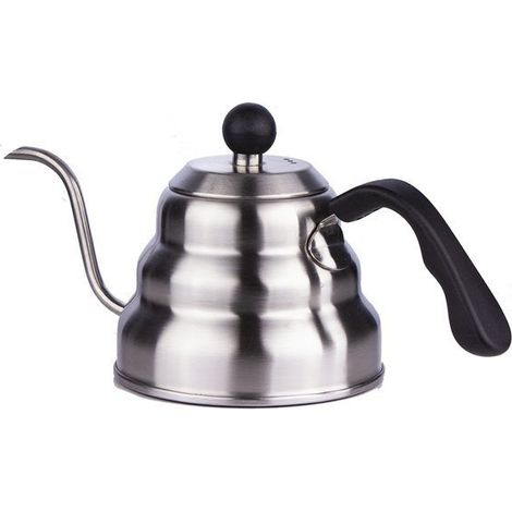 Gießkanne, Tropfkessel, silberfarben, Edelstahl, 1000 ml (1/5)