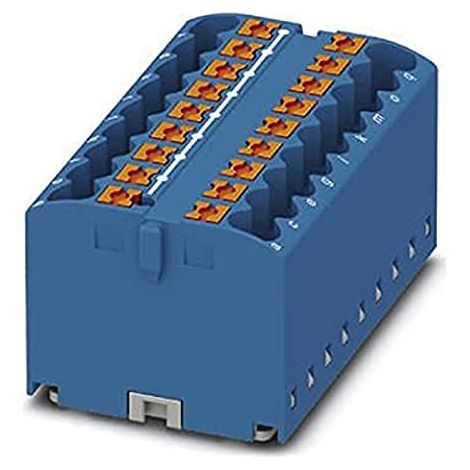 Phoenix Contact Verteilerblock 0,14-4qmm, 18-p. PTFIX 18X2,5 BU