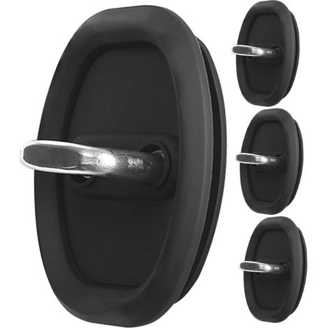 Loquet De Porte De Voiture En Silicone Lot De 4 Pièces, Cussinets Amortisseurs Anti-Bruit, Protection Seuil Porte Automobile, Usage Quotidien (1/5)