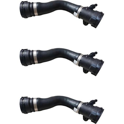 Trois tuyaux de radiateur automobile 17127604542 compatibles avec la série 1 F20 M135IF21, la série 3 F30 335I et la série 4 F32 435I. (1/5)