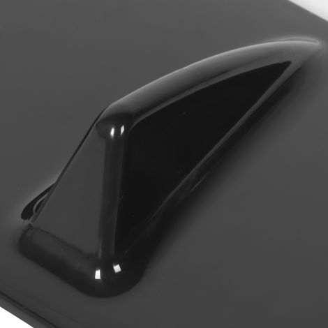 General Motors Heckstoßstangenspoiler in Haifischflossenform, glänzend schwarz, drei Flossen (1/5)