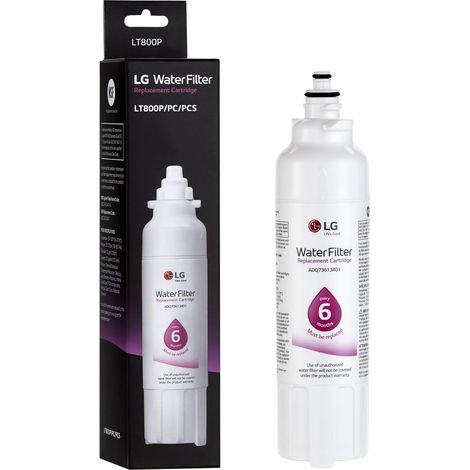 Vorratsbehälter LG LT800P für Zuhause – Nutzungsdauer: 6 Monate / Fassungsvermögen: 757 Liter (NSF42 und NSF53) ADQ73613401, ADQ73613408 oder ADQ75795104, weiß (1/5)