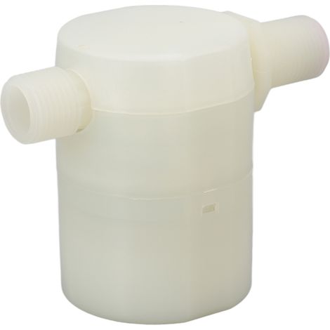 Vanne à bille flottante G1/2 mâle, entrée d'eau latérale, vanne de régulation automatique du niveau d'eau pour réservoir d'eau ou château d'eau (1/5)