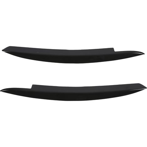 SEETHIGNE SEAUX Groupe Blood BLACH TRIME DE Protection pour 6 MK6 2008-2012, Conception Rationalisée pour Les éclairs Avant DE Voiture, 2 Pièces Abs Front Light Forwing pour la Modification du (1/5)