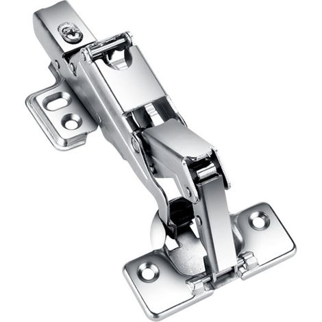 165°-Scharnier mit Soft-Close-Funktion, automatisch. Integrierte Dämpfung. (1/3)