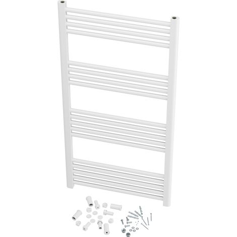 Radiateur Salle de Bain Échelle Granitan Breno 120x60cm Blanc 555Wavec Installation Électrique. (1/5)