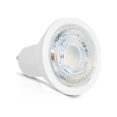 Bombilla LED profesional GU10 5.5 Watts COB EPISTAR bombilla LED de última generación  LED de color: Blanco cálido (2800-3200K) - Regulable: No