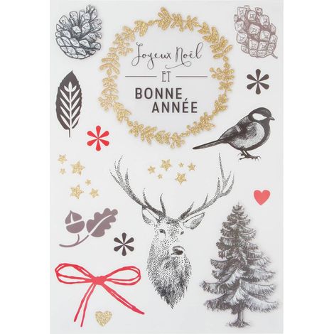 Stickers pour fenêtre Forêt