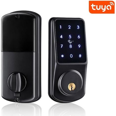 Tuya Serratura Elettronica Smart WiFi con Catenaccio  Tastiera (1/4)