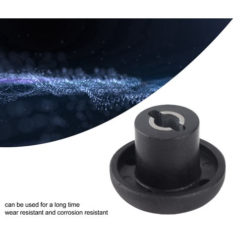 Ortviai Douille d’entraînement pour mixeur plongeant en acier inoxydable et plastique noir – Compatible G2001, G5200, G5500, G7400, G7600, G7700 (1/4)
