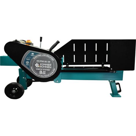 Cortador de leña cinética con motor eléctrico KS 8TKE 52/35, 2000 W, fuerza de corte máx. 8 toneladas, longitud máxima del tronco: 520 mm, diámetro máximo 350 mm,cortador de leña eléctrico. (1/5)