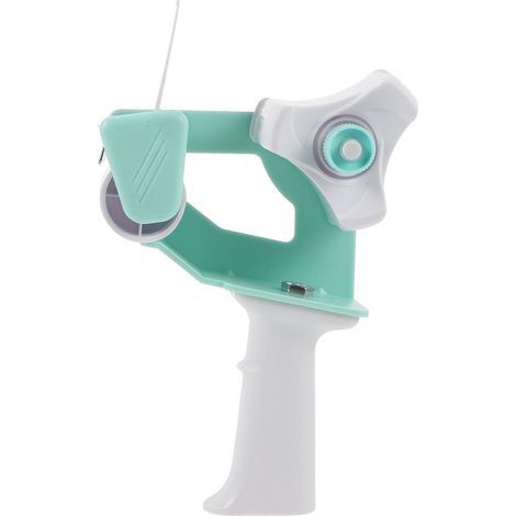 CCYKXA Portable Manual Tape Dispenser for Packaging and Sealing Cartons, Lightweight Light Green Tape Cutter, Compact Multifunctional Tool for Dispensing and Cutting Tape (1/5)