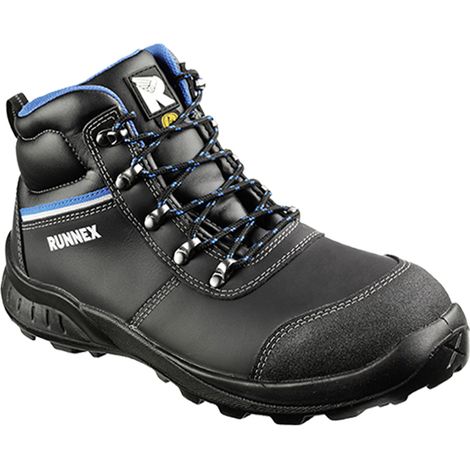 RUNNEX® 520843 RUNNEX® S2 ESD-Sicherheitsschnürstiefel TeamStar schwarz/blau (1/5)
