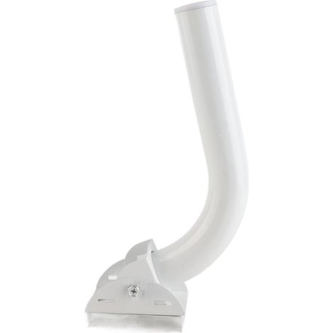 Support, Kit de sur Poteau en J D'antenne Satellite pour Installation sur Poteau, Mur ou Toit, pour Antennes TV, Points D'accès, (1/5)