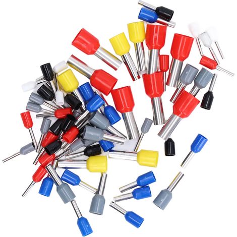 Kit de sertissage de 1800 connecteurs de fils électriques (8 types) avec embouts réglables, pour applications automobiles et domestiques. (1/5)