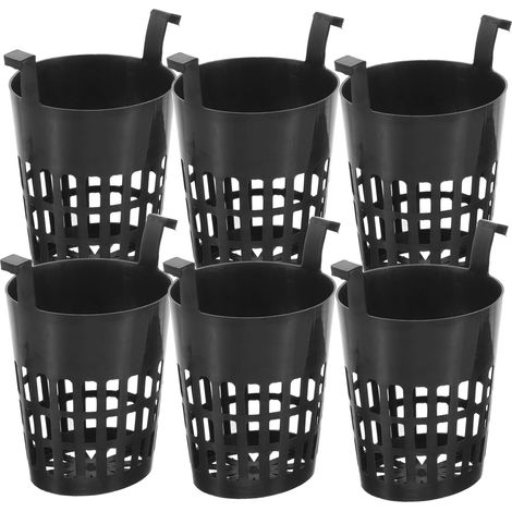 Abaodam Lot de 6 paniers suspendus en plastique pour la culture hydroponique petites plantes (1/5)