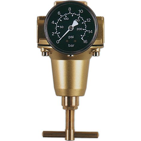 Pressostat pneumatique G1/4 + G3/8 Plage de reglage/bareme 0,5 - 10/16 Debit 1.000 l/min