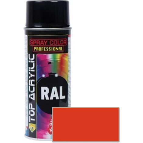 TOP ACRYLIC spray acrilico nja/sangre ral-2002 400ml , 
PINTURA EN SPRAY:ACRÍLICOS,Pais Origen:ES,
PINTURA EN SPRAY:ACRÍLICOS,Pais Origen:ES, (1/3)