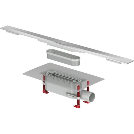ShowerDrain S+ Länge 800 mm Edelstahl elektropoliert inkl. RP u. HS
