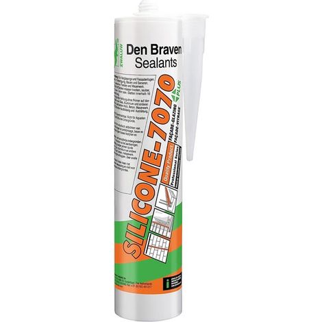 Mastics bâtiment miroiterie silicone neutre alcoxy - DEN BRAVEN - 30621357