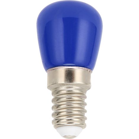 Ampoule E14, une ampoule bleue spécialement conçue pour les lustres, les plafonniers, les appliques murales, les lampes de table et les lampes de réfrigérateur. (1/5)