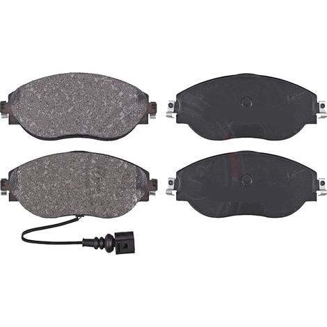 KIT PASTIGLIE FRENO ANTERIORI compatibile con AUDI A3 (8P1,8P7,8PA) / PASTIGLIE FRENANTI AUTO OEM FDB1398FDB1641, / SOSTITUZIONE DIRETTA / BASSA POLVERE / SILENZIOSO
