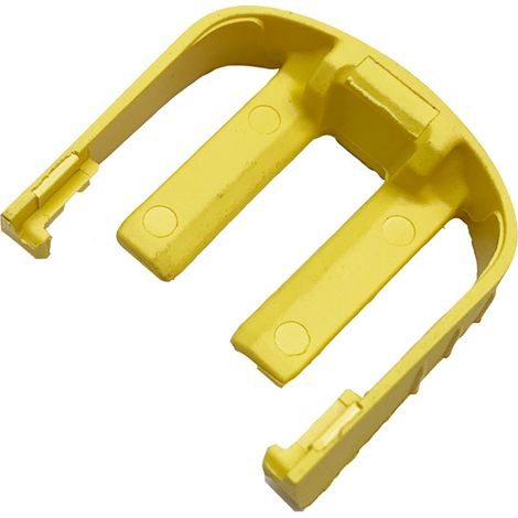 Clip de Fixation en C Jaune pour Poignée Pistolet Compatible Nettoyeur Haute Pression Kärcher K2 K3 K7 - Agrafe de Verrouillage Flexible (1/5)