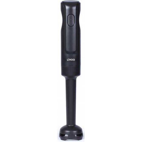 Hand blender - LIVOO - 300 W - 2 stainless steel blades - 1 speed - White (1/3)