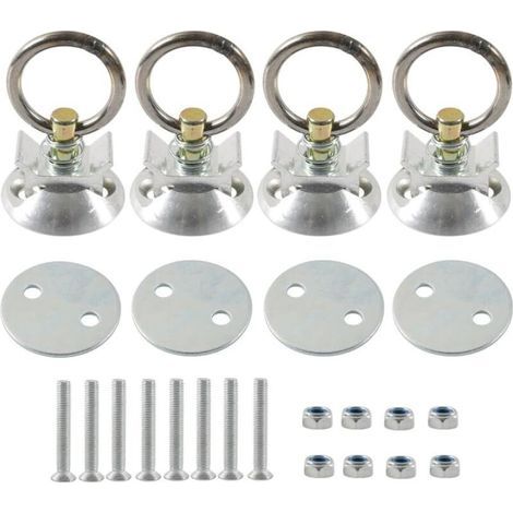 kits de boulons d'ancrage, système d'arrimage en L, kit d'arrimage pour rails (1/4)