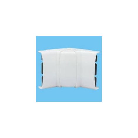 Bocchiotti aicn w angolo interno variabile per canale cornice tcn bianco b03066